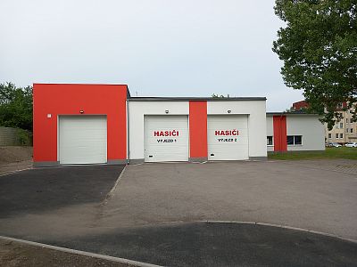 Stavební dozor při rekonstrukci a přístavbě hasičské zbrojnice v Lázních Bohdaneč
