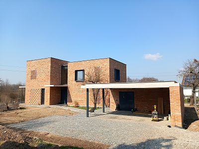 Technický stavební dozor při stavbě rodinného domu v Rosicích u Pardubic